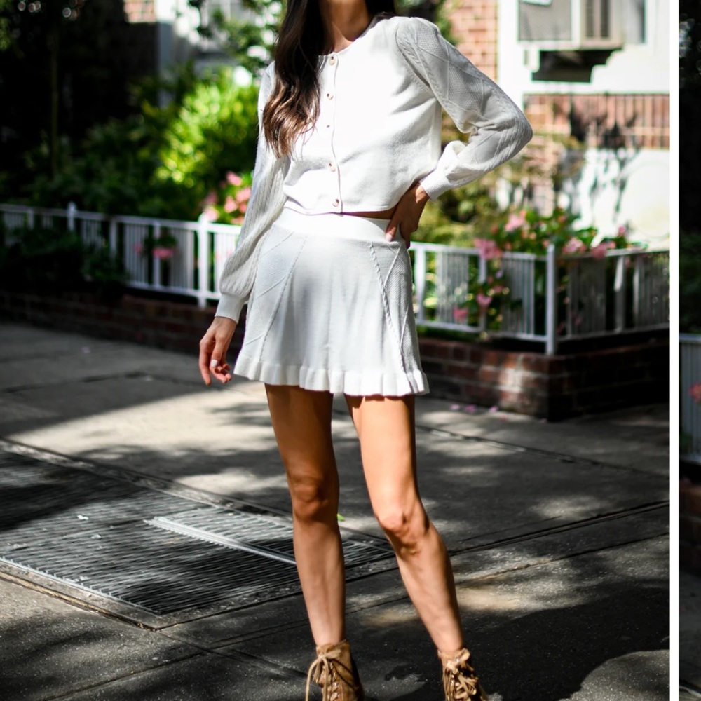 Muche Muchette benny knit skirt